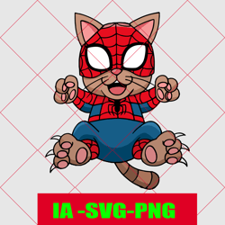 svg spider cat | across the spider-verse svg .digital download file