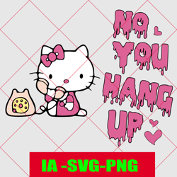 kawaii kitty svg, non vous raccrochez minou, chat mignon svg, kitty svg, kawaii kitty clipart, kawaii kitty svg, png cut