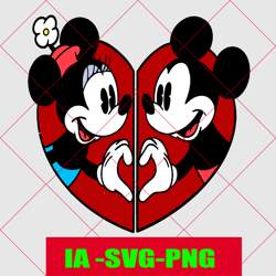 vintage saint-valentin couple souris svg, amour svg, svg saint-valentin, svg souris fille, cricut, fichier de coupe silh