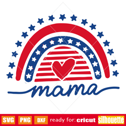 rainbow american mama svg png, 4th of july svg, patriotic america svg, mama svg, independence day svg, 4th of july svg,