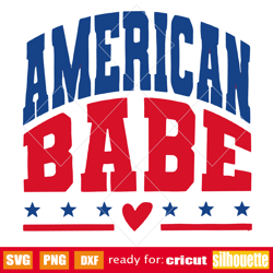 american babe svg png, 4th of july svg, patriotic svg, american girl svg, independence day svg, 4th of july svg, freedom