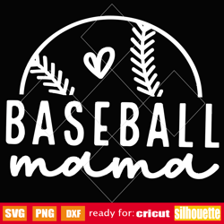 baseball mama svg, baseball mom svg, love baseball svg, softball mama svg, baseball life, gameday vibes, baseball season