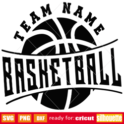 basketball svg png, your team template svg, basketball team template, your team svg, basketball mascot, basketball team