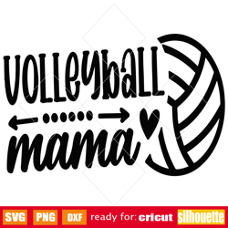 volleyball mama svg png, mama volleyball shirt, gift for mom svg, mama svg, love volleyball, gameday vibes, cheer mama,