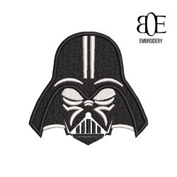 star wars embroidery design, darth vader embroidery, machine embroidery, instant download, embroidery pattern, files