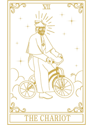 the chariot ghost tarot card