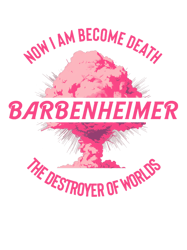 i am become deathbarbenheimer logo