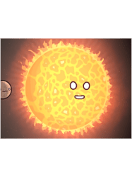 sun and moon animation planets