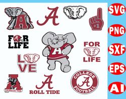 alabama crimson tide svg bundle, alabama crimson tide svg, ncaa svg, sport svg