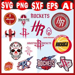 houston rockets svg ,houston, rockets svg logo , basketball , sport svg, nbag svg, clipart