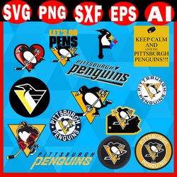 digital download, pittsburgh penguins logo, pittsburgh penguins svg, pittsburgh penguins cricut, pittsburg ,nhl team svg