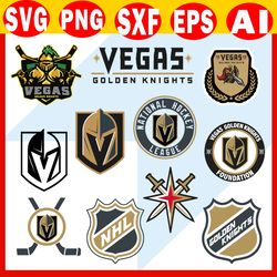 vegas golden knight svg, nhl team svg, vegas golden knight png, sport