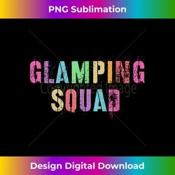 happy glamper girl glamping squad camping team glampy boy - vibrant sublimation digital download - spark your artistic genius