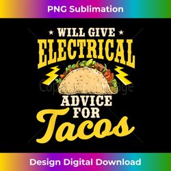 electrician taco cinco de mayo mexican electrical repairman - futuristic png sublimation file - rapidly innovate your artistic vision