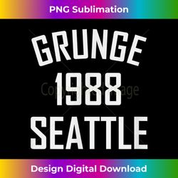 grunge 1988 seattle black  navy t - luxe sublimation png download - animate your creative concepts