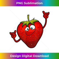 funny strawberry designs for men women strawberries lover - futuristic png sublimation file - reimagine your sublimation pieces