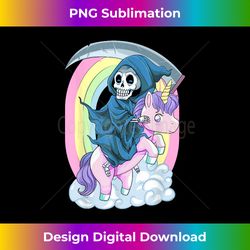 pastel goth cute creepy unicorn grim reaper anime vaporwave - sublimation-optimized png file - spark your artistic genius