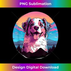 australian shepherd aussie gifts - artisanal sublimation png file - pioneer new aesthetic frontiers