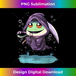 pastel goth kawaii frog grim reaper - edgy sublimation digital file - immerse in creativity with every design