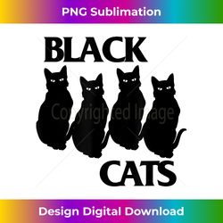 black cats funny graphic tee three kittens - contemporary png sublimation design - reimagine your sublimation pieces
