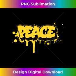 peace old school graffiti style  funny graffiti graphic - sleek sublimation png download - immerse in creativity with every design