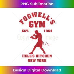 vintage fogwell's gym est 1964 boxing day tank top - chic sublimation digital download - channel your creative rebel
