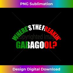 where's the freakin' gabagool meme capicola italian american tank top - sophisticated png sublimation file - crafted for sublimation excellence