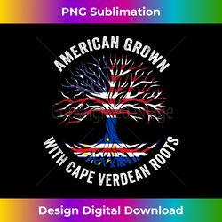 usa american grown cape verdean with roots cape verde - urban sublimation png design - crafted for sublimation excellence