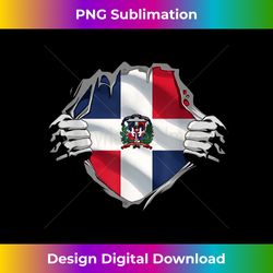 dominican republic dominican flag dominican roots - eco-friendly sublimation png download - channel your creative rebel