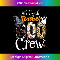 4th grade boo crew witch hat fall halloween costume teacher - luxe sublimation png download - crafted for sublimation excellence