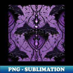 bat pattern - instant sublimation digital download
