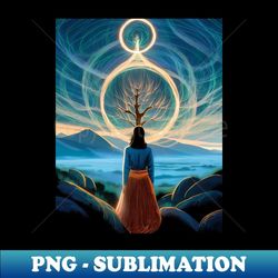 tranquil figure - exclusive png sublimation download