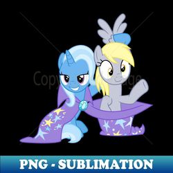 trixie pulls muffins out of her hat - instant png sublimation download