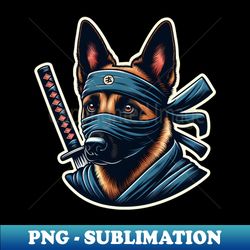 belgian malinois ninja - premium png sublimation file