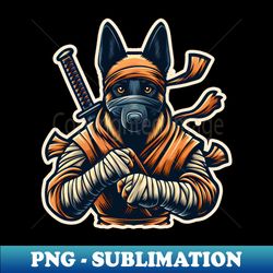 belgian malinois ninja - creative sublimation png download