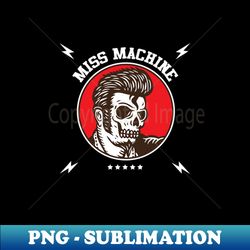 miss machine(the dillinger escape plan) - png sublimation digital download