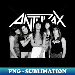 anthrax band - exclusive png sublimation download