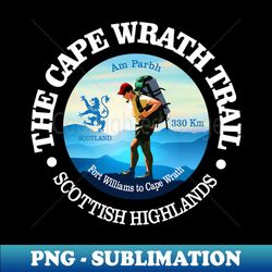 cape wrath trail (c) - modern sublimation png file