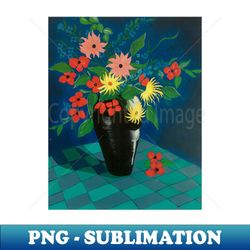 vase of flowers - printable - from my original acrylic painting