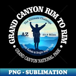 grand canyon rim to rim (v) - sublimation-ready png file