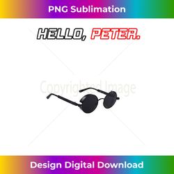 hello, peter - sunglass spider - luxe sublimation png download - ideal for imaginative endeavors