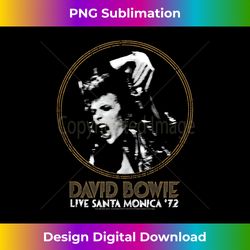 david bowie - live tank top - minimalist sublimation digital file - pioneer new aesthetic frontiers