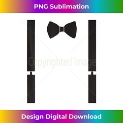 groom bow tie and suspender t-shirt - edgy sublimation digital file - challenge creative boundaries
