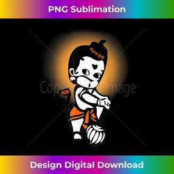 cute baby lord hanuman - minimalist sublimation digital file - lively and captivating visuals