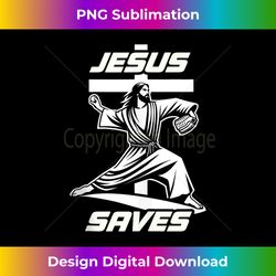 baseball christian pitcher christ jesus saves baseball lover tank t - luxe sublimation png download - challenge creative boundaries