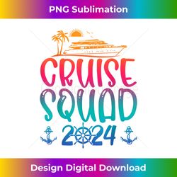 cruise squad 2024 family vacation matching family group - vibrant sublimation digital download - challenge creative boundaries