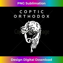 coptic orthodox  orthodox christian modern font design tank t - sleek sublimation png download - enhance your art with a dash of spice