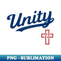 unity baseball jersey (on light) - vintage sublimation png download