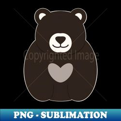 bear grazer - decorative sublimation png file