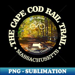 cape cod rail trail (cycling c) - decorative sublimation png file